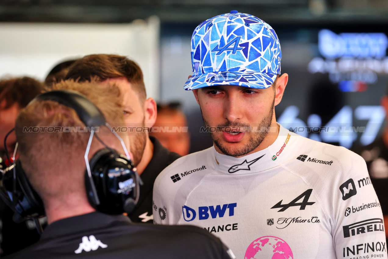 GP SPAGNA, Esteban Ocon (FRA) Alpine F1 Team.

21.06.2024 Formula 1 World Championship, Rd 10, Spanish Grand Prix, Barcelona, Spain, Practice Day.

- www.xpbimages.com, EMail: requests@xpbimages.com © Copyright: Batchelor / XPB Images