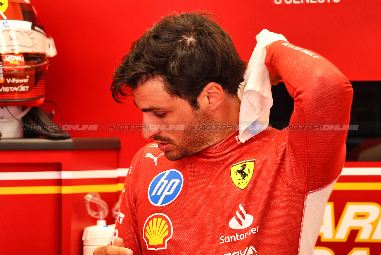 GP SPAGNA, Carlos Sainz Jr (ESP) Ferrari.

21.06.2024 Formula 1 World Championship, Rd 10, Spanish Grand Prix, Barcelona, Spain, Practice Day.

- www.xpbimages.com, EMail: requests@xpbimages.com © Copyright: Batchelor / XPB Images