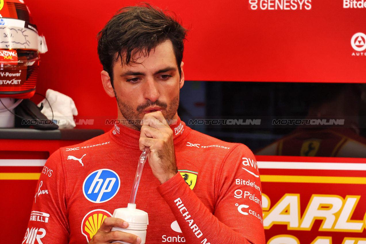 GP SPAGNA, Carlos Sainz Jr (ESP) Ferrari.

21.06.2024 Formula 1 World Championship, Rd 10, Spanish Grand Prix, Barcelona, Spain, Practice Day.

- www.xpbimages.com, EMail: requests@xpbimages.com © Copyright: Batchelor / XPB Images