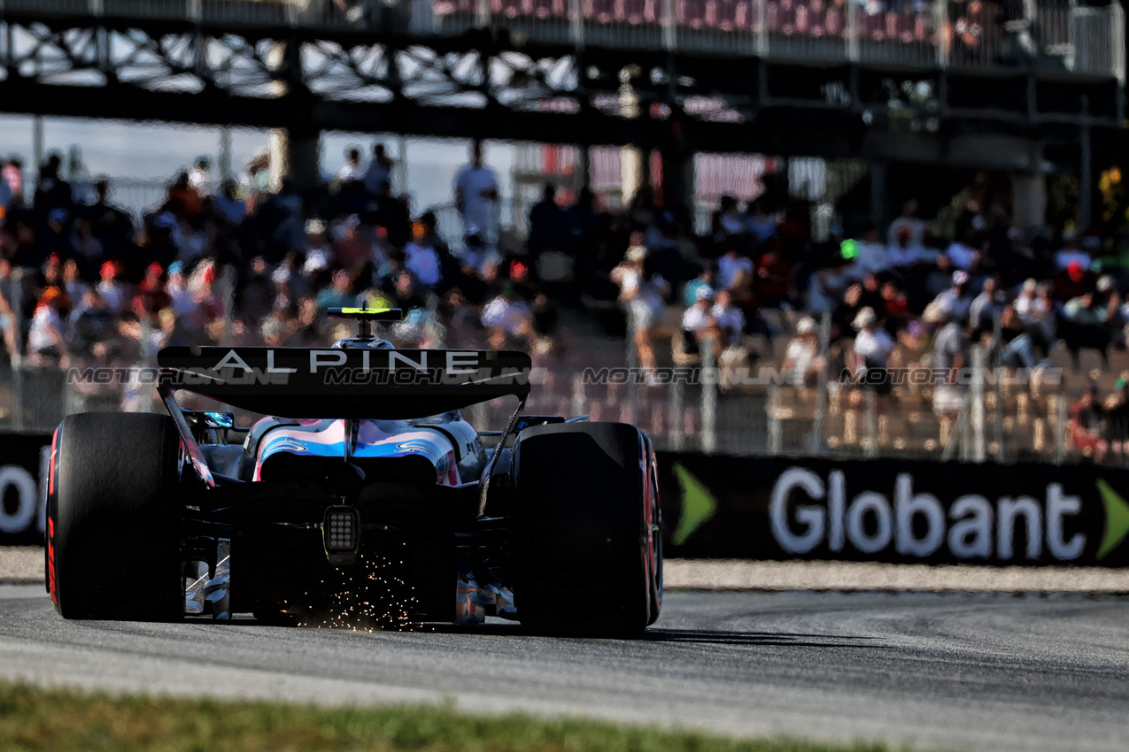 GP SPAGNA, Pierre Gasly (FRA) Alpine F1 Team A524.

21.06.2024 Formula 1 World Championship, Rd 10, Spanish Grand Prix, Barcelona, Spain, Practice Day.

 - www.xpbimages.com, EMail: requests@xpbimages.com © Copyright: Coates / XPB Images