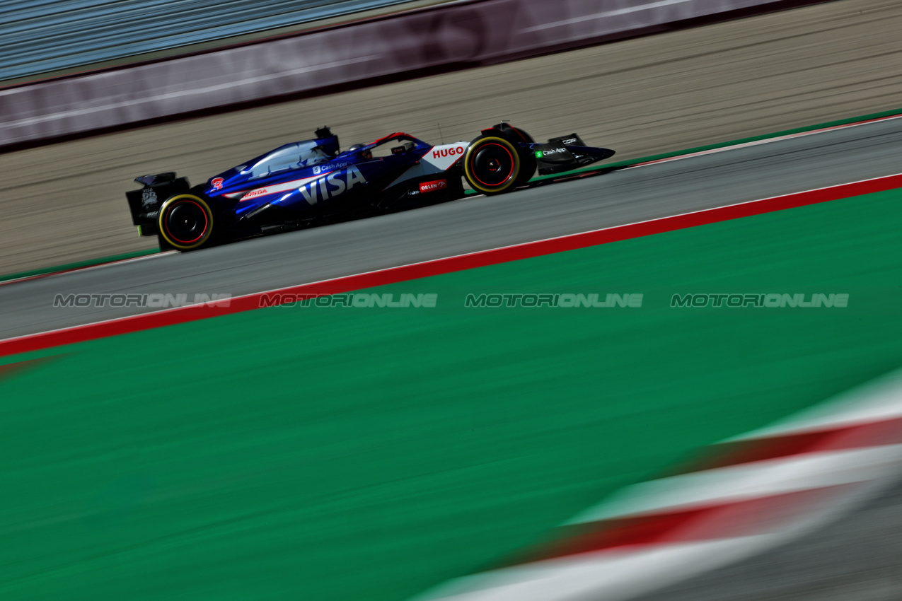 GP SPAGNA, Daniel Ricciardo (AUS) RB VCARB 01.

21.06.2024 Formula 1 World Championship, Rd 10, Spanish Grand Prix, Barcelona, Spain, Practice Day.

- www.xpbimages.com, EMail: requests@xpbimages.com © Copyright: Charniaux / XPB Images