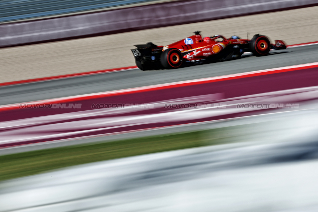 GP SPAGNA, Charles Leclerc (MON) Ferrari SF-24.

21.06.2024 Formula 1 World Championship, Rd 10, Spanish Grand Prix, Barcelona, Spain, Practice Day.

- www.xpbimages.com, EMail: requests@xpbimages.com © Copyright: Charniaux / XPB Images