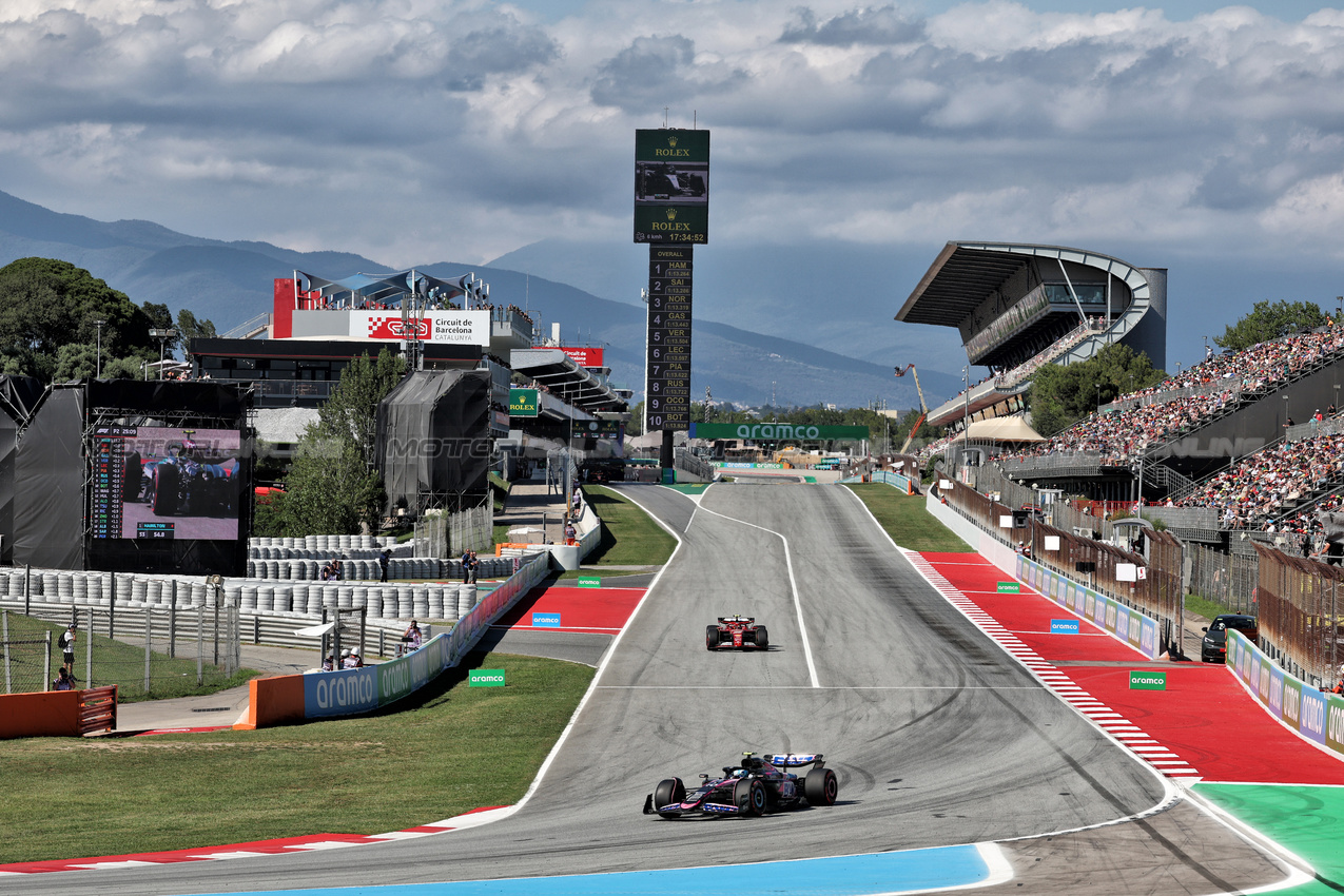 GP SPAGNA, Pierre Gasly (FRA) Alpine F1 Team A524.

21.06.2024 Formula 1 World Championship, Rd 10, Spanish Grand Prix, Barcelona, Spain, Practice Day.

- www.xpbimages.com, EMail: requests@xpbimages.com © Copyright: Moy / XPB Images