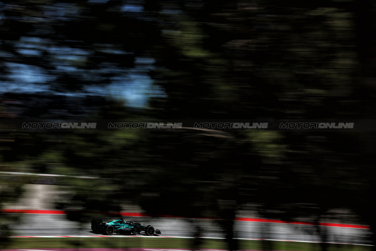 GP SPAGNA, Lance Stroll (CDN) Aston Martin F1 Team AMR24.

21.06.2024 Formula 1 World Championship, Rd 10, Spanish Grand Prix, Barcelona, Spain, Practice Day.

- www.xpbimages.com, EMail: requests@xpbimages.com © Copyright: Charniaux / XPB Images