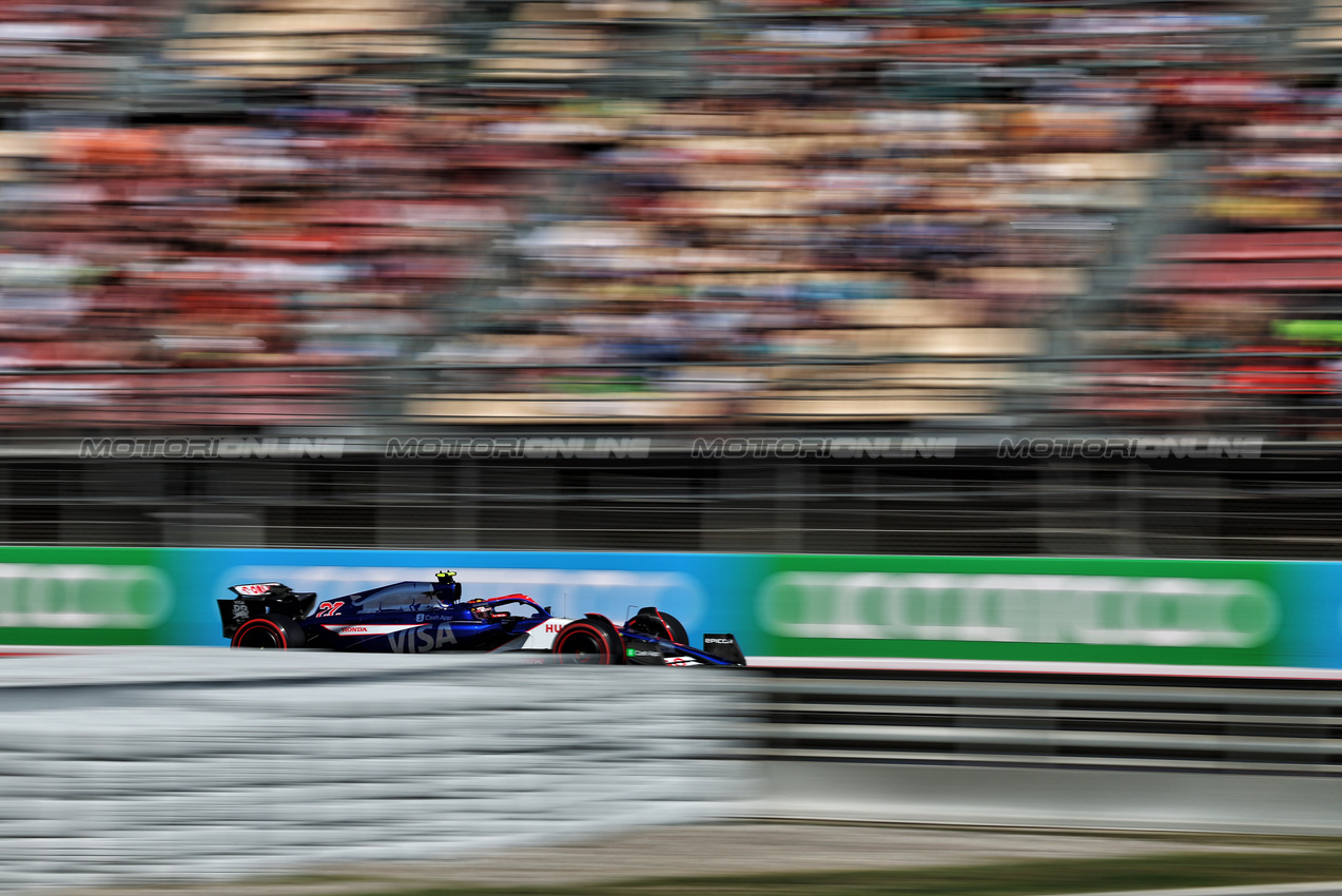 GP SPAGNA, Yuki Tsunoda (JPN) RB VCARB 01.

21.06.2024 Formula 1 World Championship, Rd 10, Spanish Grand Prix, Barcelona, Spain, Practice Day.

- www.xpbimages.com, EMail: requests@xpbimages.com © Copyright: Rew / XPB Images