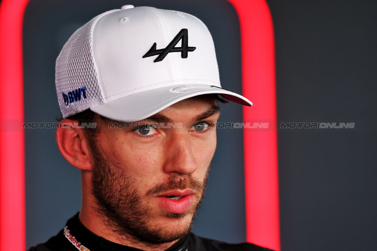 GP SPAGNA, Pierre Gasly (FRA) Alpine F1 Team.

21.06.2024 Formula 1 World Championship, Rd 10, Spanish Grand Prix, Barcelona, Spain, Practice Day.

- www.xpbimages.com, EMail: requests@xpbimages.com © Copyright: Rew / XPB Images