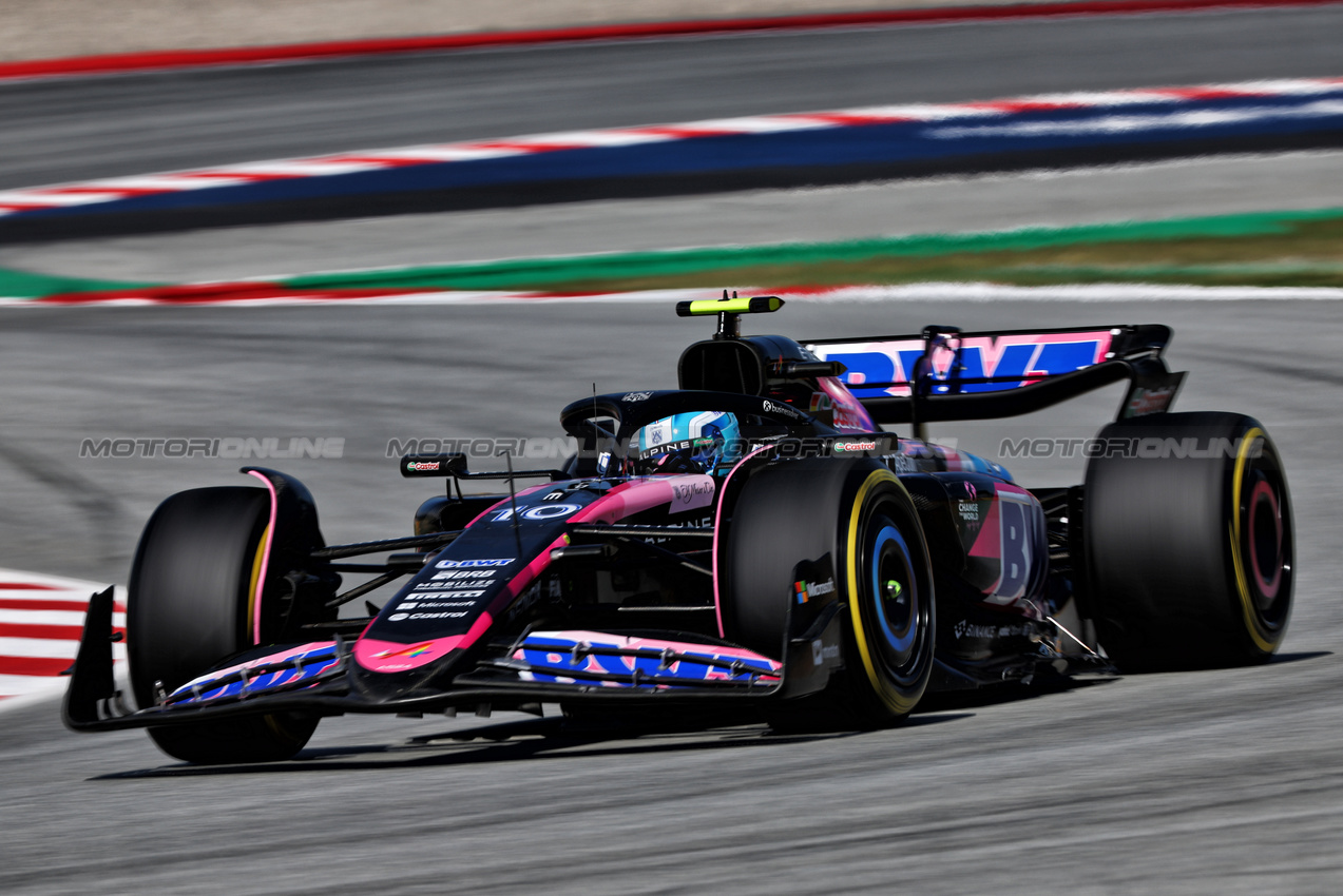 GP SPAGNA, Pierre Gasly (FRA) Alpine F1 Team A524.

21.06.2024 Formula 1 World Championship, Rd 10, Spanish Grand Prix, Barcelona, Spain, Practice Day.

 - www.xpbimages.com, EMail: requests@xpbimages.com © Copyright: Coates / XPB Images