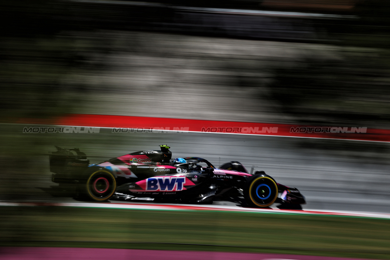 GP SPAGNA, Pierre Gasly (FRA) Alpine F1 Team A524.

21.06.2024 Formula 1 World Championship, Rd 10, Spanish Grand Prix, Barcelona, Spain, Practice Day.

- www.xpbimages.com, EMail: requests@xpbimages.com © Copyright: Charniaux / XPB Images