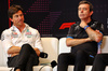 GP SPAGNA, (L to R): Toto Wolff (GER) Mercedes AMG F1 Shareholder e Executive Director e Bruno Famin (FRA) Alpine Motorsports Vice President e Alpine F1 Team Team Principal, in the FIA Press Conference.

21.06.2024 Formula 1 World Championship, Rd 10, Spanish Grand Prix, Barcelona, Spain, Practice Day.

- www.xpbimages.com, EMail: requests@xpbimages.com © Copyright: Charniaux / XPB Images