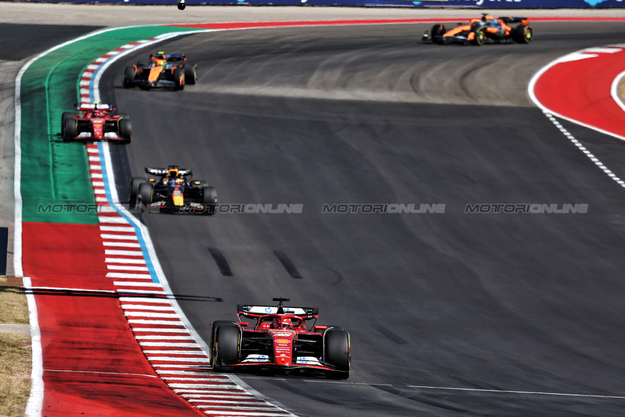 GP STATI UNITI, Charles Leclerc (MON) Ferrari SF-24.

20.10.2024. Formula 1 World Championship, Rd 19, United States Grand Prix, Austin, Texas, USA, Gara Day.

- www.xpbimages.com, EMail: requests@xpbimages.com © Copyright: Moy / XPB Images