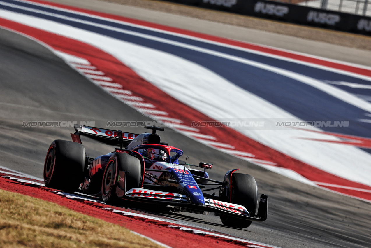 GP STATI UNITI, Liam Lawson (NZL) RB VCARB 01.

20.10.2024. Formula 1 World Championship, Rd 19, United States Grand Prix, Austin, Texas, USA, Gara Day.

- www.xpbimages.com, EMail: requests@xpbimages.com © Copyright: Moy / XPB Images