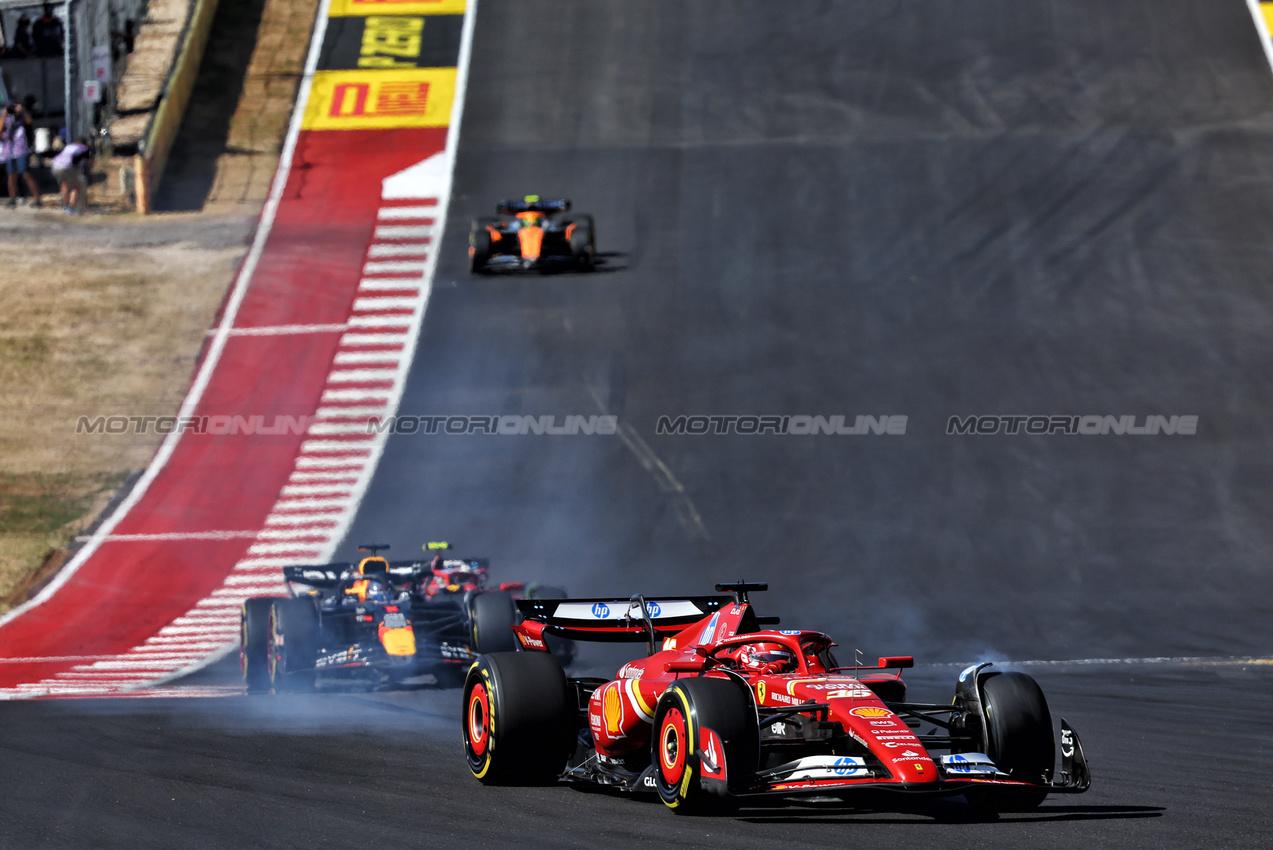 GP STATI UNITI, Charles Leclerc (MON) Ferrari SF-24.

20.10.2024. Formula 1 World Championship, Rd 19, United States Grand Prix, Austin, Texas, USA, Gara Day.

- www.xpbimages.com, EMail: requests@xpbimages.com © Copyright: Batchelor / XPB Images