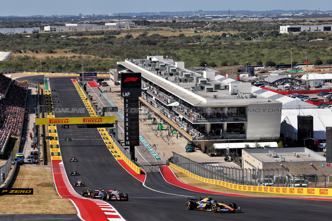 GP STATI UNITI, Pierre Gasly (FRA) Alpine F1 Team A524.

20.10.2024. Formula 1 World Championship, Rd 19, United States Grand Prix, Austin, Texas, USA, Gara Day.

- www.xpbimages.com, EMail: requests@xpbimages.com © Copyright: Batchelor / XPB Images