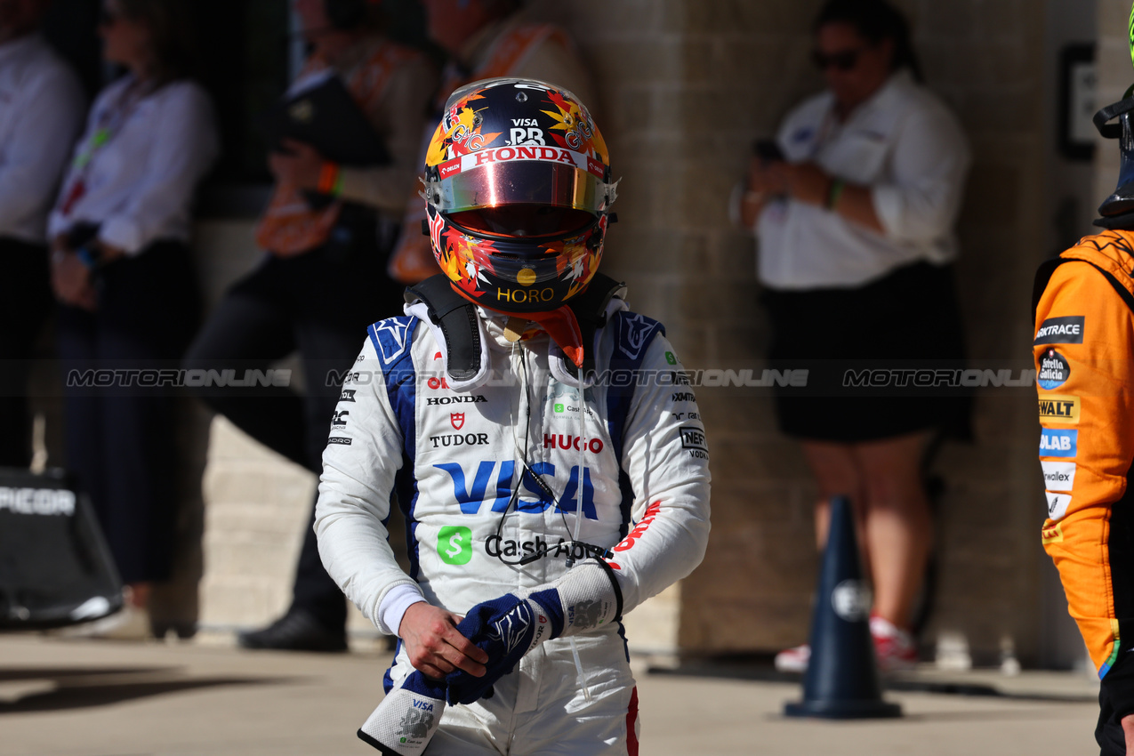 GP STATI UNITI, Yuki Tsunoda (JPN) RB VCARB.
20.10.2024. Formula 1 World Championship, Rd 19, United States Grand Prix, Austin, Texas, USA, Gara Day.
- www.xpbimages.com, EMail: requests@xpbimages.com © Copyright: Batchelor / XPB Images