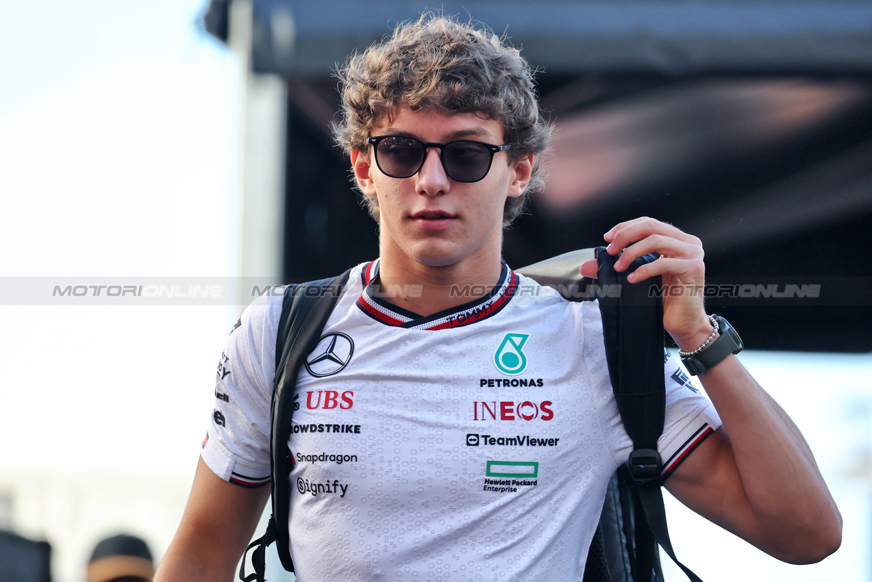 GP STATI UNITI, Andrea Kimi Antonelli (ITA) Mercedes AMG F1 Junior Driver.

20.10.2024. Formula 1 World Championship, Rd 19, United States Grand Prix, Austin, Texas, USA, Gara Day.

- www.xpbimages.com, EMail: requests@xpbimages.com © Copyright: Moy / XPB Images