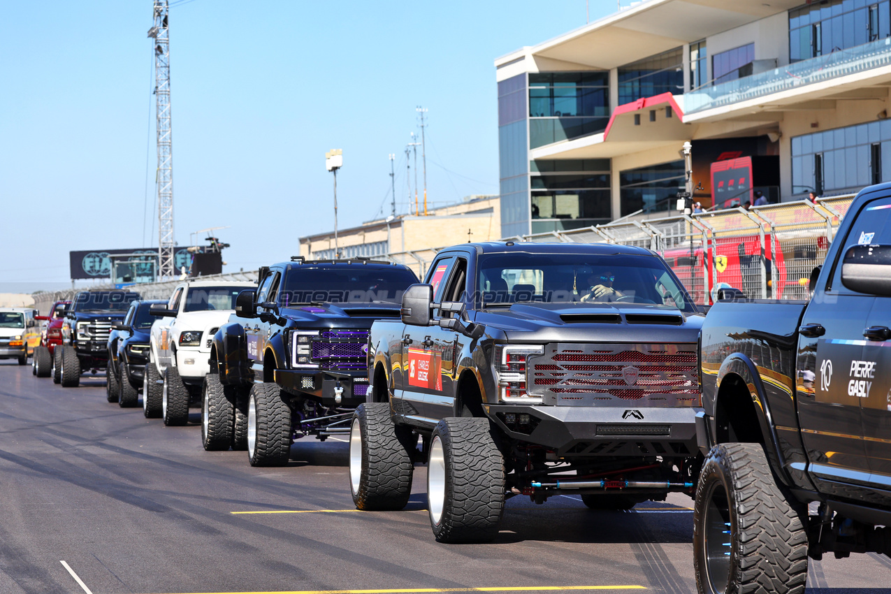 GP STATI UNITI, Drivers' parade vehicles.

20.10.2024. Formula 1 World Championship, Rd 19, United States Grand Prix, Austin, Texas, USA, Gara Day.

- www.xpbimages.com, EMail: requests@xpbimages.com © Copyright: Batchelor / XPB Images