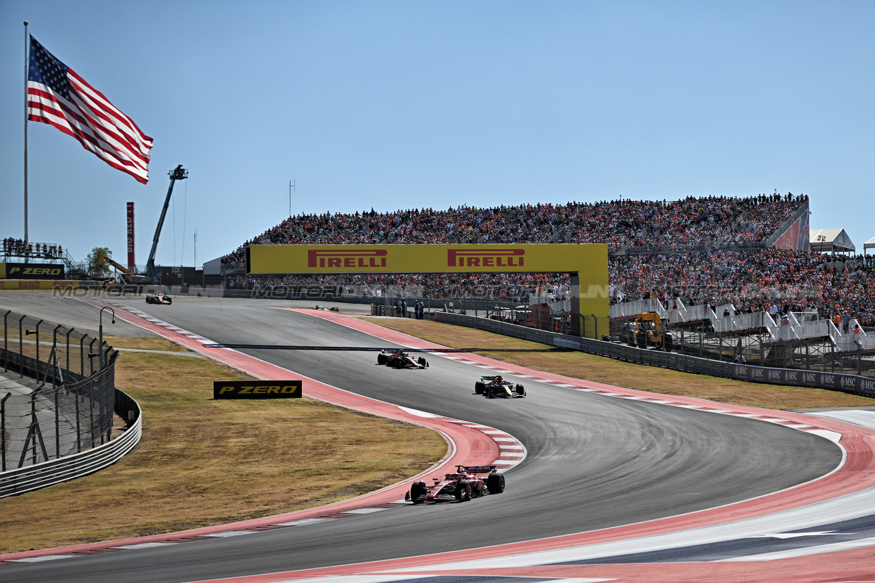 GP STATI UNITI, Charles Leclerc (MON) Ferrari SF-24.

20.10.2024. Formula 1 World Championship, Rd 19, United States Grand Prix, Austin, Texas, USA, Gara Day.

- www.xpbimages.com, EMail: requests@xpbimages.com © Copyright: Price / XPB Images