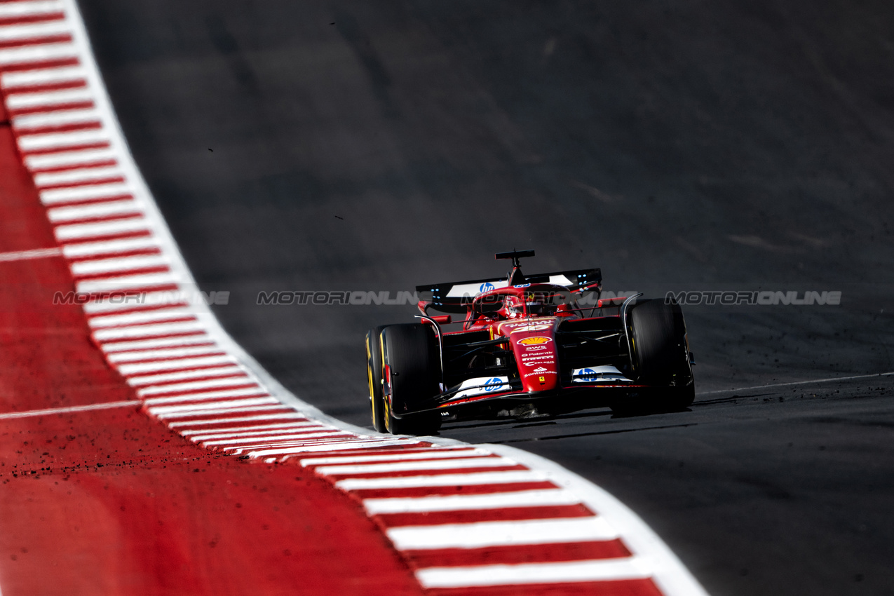 GP STATI UNITI, Charles Leclerc (MON) Ferrari SF-24.

20.10.2024. Formula 1 World Championship, Rd 19, United States Grand Prix, Austin, Texas, USA, Gara Day.

- www.xpbimages.com, EMail: requests@xpbimages.com © Copyright: Price / XPB Images