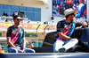 GP STATI UNITI, (L to R): Esteban Ocon (FRA) Alpine F1 Team e Pierre Gasly (FRA) Alpine F1 Team on the drivers' parade.

20.10.2024. Formula 1 World Championship, Rd 19, United States Grand Prix, Austin, Texas, USA, Gara Day.

 - www.xpbimages.com, EMail: requests@xpbimages.com © Copyright: Coates / XPB Images