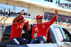 GP STATI UNITI, (L to R): Carlos Sainz Jr (ESP) Ferrari e Charles Leclerc (MON) Ferrari on the drivers' parade.

20.10.2024. Formula 1 World Championship, Rd 19, United States Grand Prix, Austin, Texas, USA, Gara Day.

 - www.xpbimages.com, EMail: requests@xpbimages.com © Copyright: Coates / XPB Images