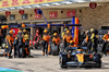 GP STATI UNITI, Oscar Piastri (AUS) McLaren MCL38 makes a pit stop.

20.10.2024. Formula 1 World Championship, Rd 19, United States Grand Prix, Austin, Texas, USA, Gara Day.

- www.xpbimages.com, EMail: requests@xpbimages.com © Copyright: Batchelor / XPB Images