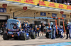 GP STATI UNITI, Alexander Albon (THA) Williams Racing FW46 makes a pit stop.

20.10.2024. Formula 1 World Championship, Rd 19, United States Grand Prix, Austin, Texas, USA, Gara Day.

- www.xpbimages.com, EMail: requests@xpbimages.com © Copyright: Batchelor / XPB Images