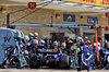 GP STATI UNITI, Alexander Albon (THA) Williams Racing FW46 makes a pit stop.

20.10.2024. Formula 1 World Championship, Rd 19, United States Grand Prix, Austin, Texas, USA, Gara Day.

- www.xpbimages.com, EMail: requests@xpbimages.com © Copyright: Batchelor / XPB Images