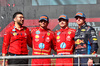 GP STATI UNITI, The podium (L to R): Ravin Jain (GBR) Ferrari Strategy Director; Carlos Sainz Jr (ESP) Ferrari, second; Charles Leclerc (MON) Ferrari, vincitore; Max Verstappen (NLD) Red Bull Racing, third.

20.10.2024. Formula 1 World Championship, Rd 19, United States Grand Prix, Austin, Texas, USA, Gara Day.

 - www.xpbimages.com, EMail: requests@xpbimages.com © Copyright: Coates / XPB Images