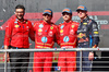 GP STATI UNITI, The podium (L to R): Ravin Jain (GBR) Ferrari Strategy Director; Carlos Sainz Jr (ESP) Ferrari, second; Charles Leclerc (MON) Ferrari, vincitore; Max Verstappen (NLD) Red Bull Racing, third.

20.10.2024. Formula 1 World Championship, Rd 19, United States Grand Prix, Austin, Texas, USA, Gara Day.

 - www.xpbimages.com, EMail: requests@xpbimages.com © Copyright: Coates / XPB Images