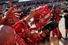 GP STATI UNITI, Gara winner Charles Leclerc (MON) Ferrari celebrates with the team in parc ferme.

20.10.2024. Formula 1 World Championship, Rd 19, United States Grand Prix, Austin, Texas, USA, Gara Day.

 - www.xpbimages.com, EMail: requests@xpbimages.com © Copyright: Rew / XPB Images