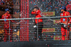 GP STATI UNITI, (L to R): Gara winner Charles Leclerc (MON) Ferrari celebrates on the podium with Ravin Jain (GBR) Ferrari Strategy Director e Carlos Sainz Jr (ESP) Ferrari.

20.10.2024. Formula 1 World Championship, Rd 19, United States Grand Prix, Austin, Texas, USA, Gara Day.

 - www.xpbimages.com, EMail: requests@xpbimages.com © Copyright: Rew / XPB Images