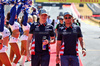 GP STATI UNITI, (L to R): Max Verstappen (NLD) Red Bull Racing e Sergio Perez (MEX) Red Bull Racing on the drivers' parade.

20.10.2024. Formula 1 World Championship, Rd 19, United States Grand Prix, Austin, Texas, USA, Gara Day.

- www.xpbimages.com, EMail: requests@xpbimages.com © Copyright: Moy / XPB Images