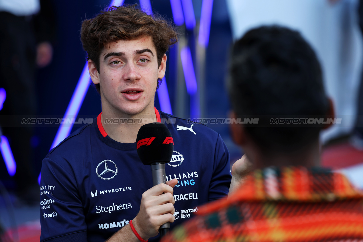 GP STATI UNITI, Franco Colapinto (ARG) Williams Racing.

17.10.2024. Formula 1 World Championship, Rd 19, United States Grand Prix, Austin, Texas, USA, Preparation Day.

 - www.xpbimages.com, EMail: requests@xpbimages.com © Copyright: Rew / XPB Images