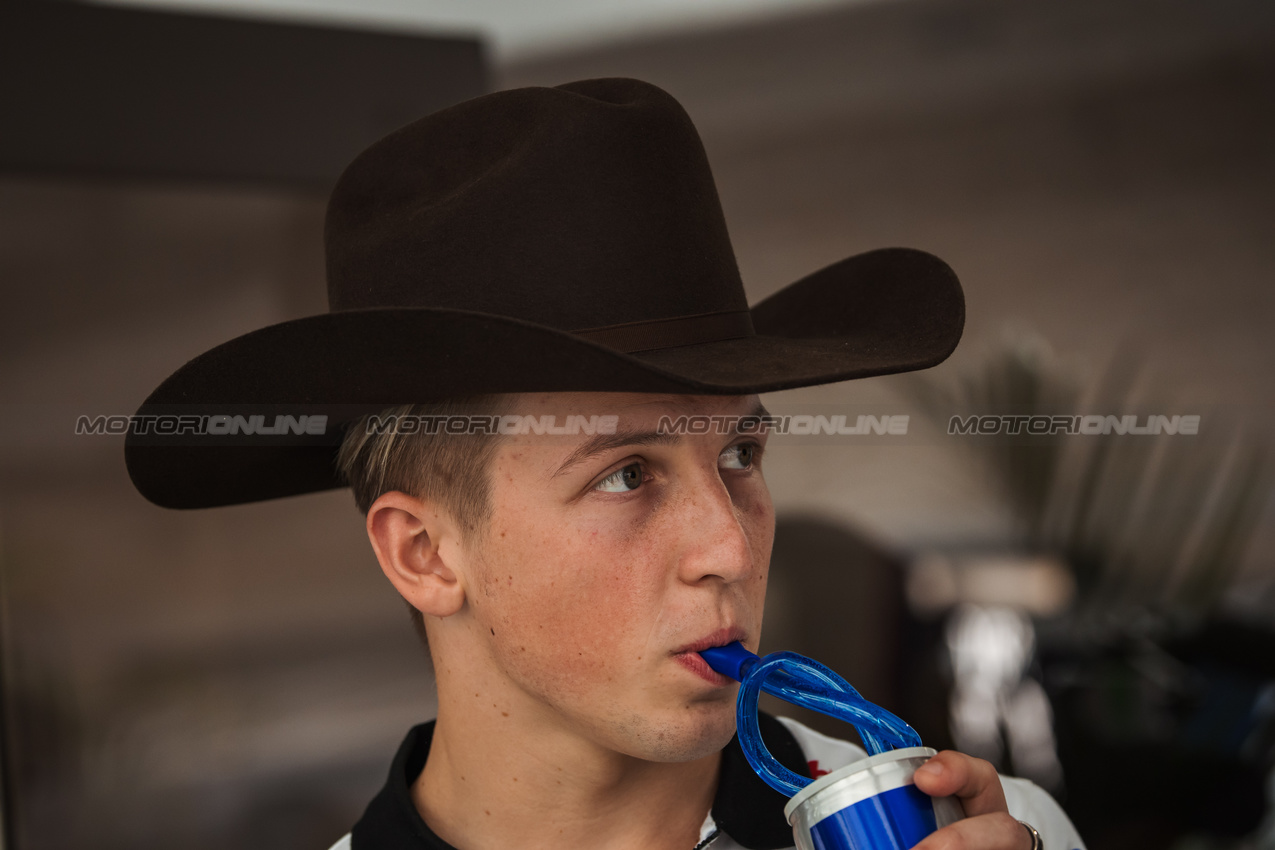 GP STATI UNITI, Liam Lawson (NZL) RB.

17.10.2024. Formula 1 World Championship, Rd 19, United States Grand Prix, Austin, Texas, USA, Preparation Day.

- www.xpbimages.com, EMail: requests@xpbimages.com © Copyright: Bearne / XPB Images