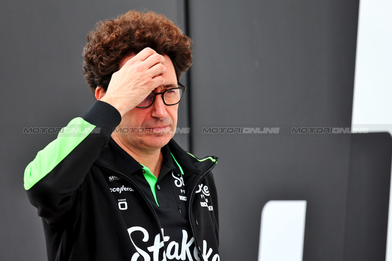 GP STATI UNITI, Mattia Binotto (ITA) Sauber Motorsport Chief Operating e Chief Technical Officer.

17.10.2024. Formula 1 World Championship, Rd 19, United States Grand Prix, Austin, Texas, USA, Preparation Day.

- www.xpbimages.com, EMail: requests@xpbimages.com © Copyright: Batchelor / XPB Images