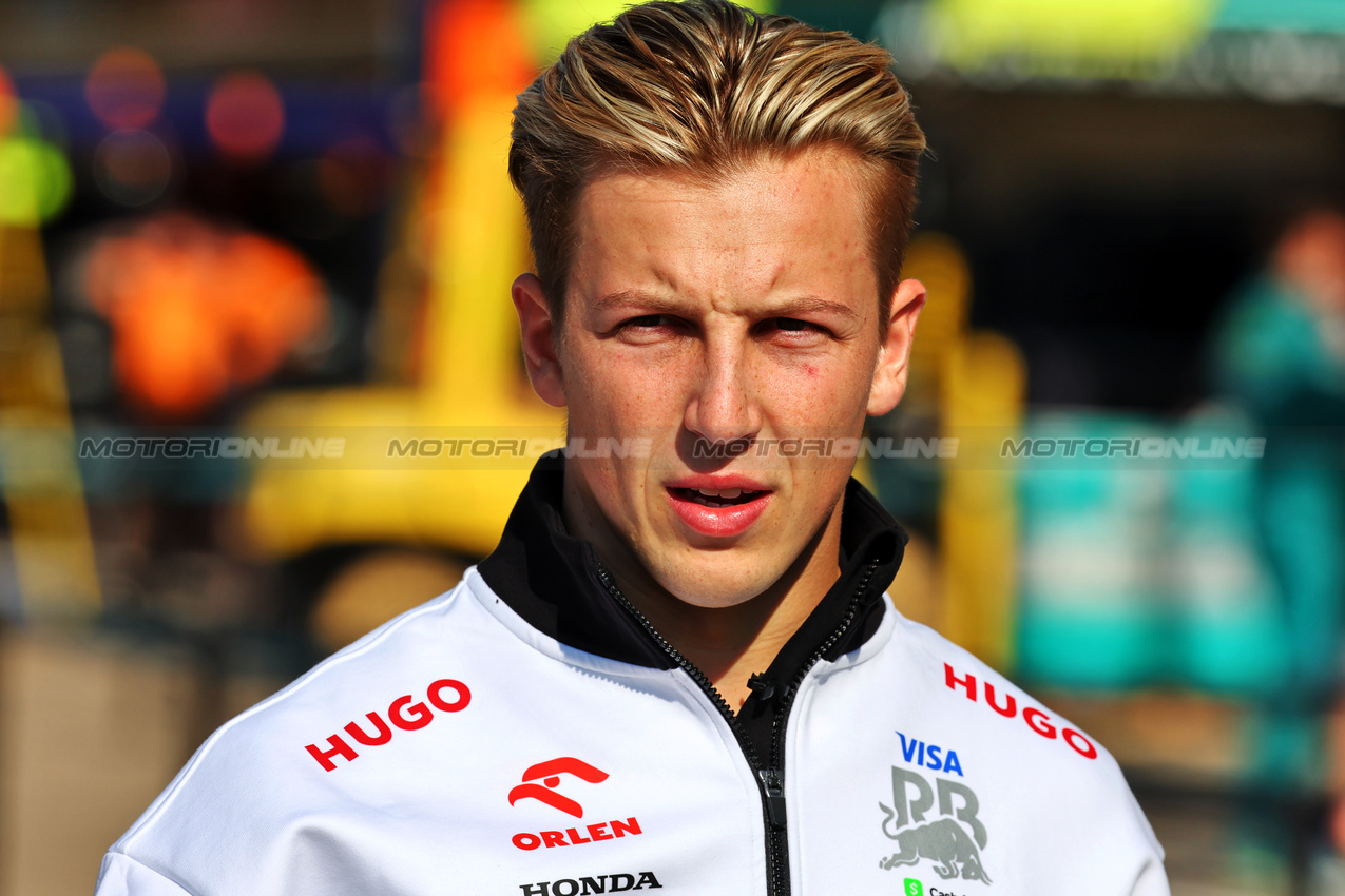 GP STATI UNITI, Liam Lawson (NZL) RB.

17.10.2024. Formula 1 World Championship, Rd 19, United States Grand Prix, Austin, Texas, USA, Preparation Day.

- www.xpbimages.com, EMail: requests@xpbimages.com © Copyright: Batchelor / XPB Images