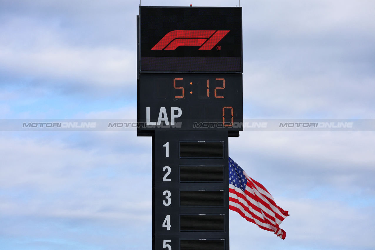 GP STATI UNITI, Circuit Atmosfera - timing tower.

17.10.2024. Formula 1 World Championship, Rd 19, United States Grand Prix, Austin, Texas, USA, Preparation Day.

 - www.xpbimages.com, EMail: requests@xpbimages.com © Copyright: Rew / XPB Images