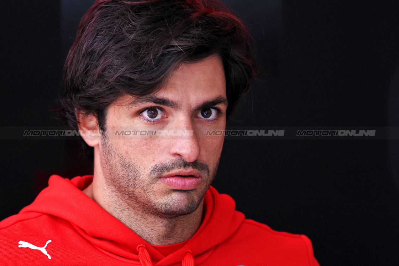 GP STATI UNITI, Carlos Sainz Jr (ESP) Ferrari.

17.10.2024. Formula 1 World Championship, Rd 19, United States Grand Prix, Austin, Texas, USA, Preparation Day.

 - www.xpbimages.com, EMail: requests@xpbimages.com © Copyright: Rew / XPB Images