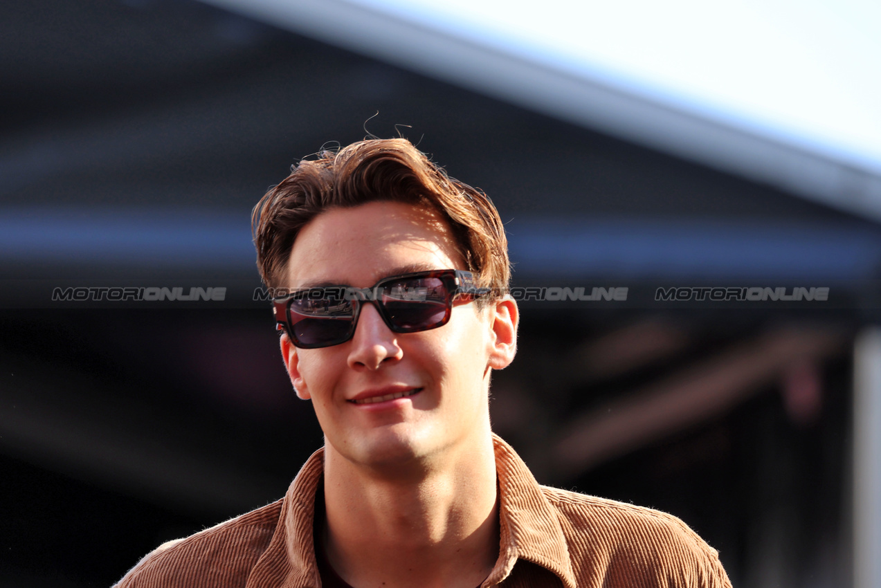 GP STATI UNITI, George Russell (GBR) Mercedes AMG F1.

17.10.2024. Formula 1 World Championship, Rd 19, United States Grand Prix, Austin, Texas, USA, Preparation Day.

 - www.xpbimages.com, EMail: requests@xpbimages.com © Copyright: Rew / XPB Images