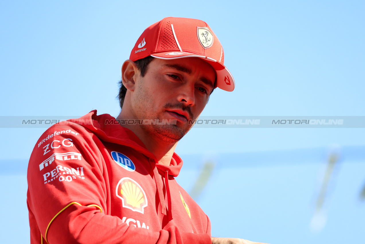 GP STATI UNITI, Charles Leclerc (MON) Ferrari.

17.10.2024. Formula 1 World Championship, Rd 19, United States Grand Prix, Austin, Texas, USA, Preparation Day.

 - www.xpbimages.com, EMail: requests@xpbimages.com © Copyright: Rew / XPB Images