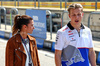 GP STATI UNITI, (L to R): Danica Patrick (USA) Sky Sports F1 Presenter with Liam Lawson (NZL) RB.

17.10.2024. Formula 1 World Championship, Rd 19, United States Grand Prix, Austin, Texas, USA, Preparation Day.

 - www.xpbimages.com, EMail: requests@xpbimages.com © Copyright: Coates / XPB Images