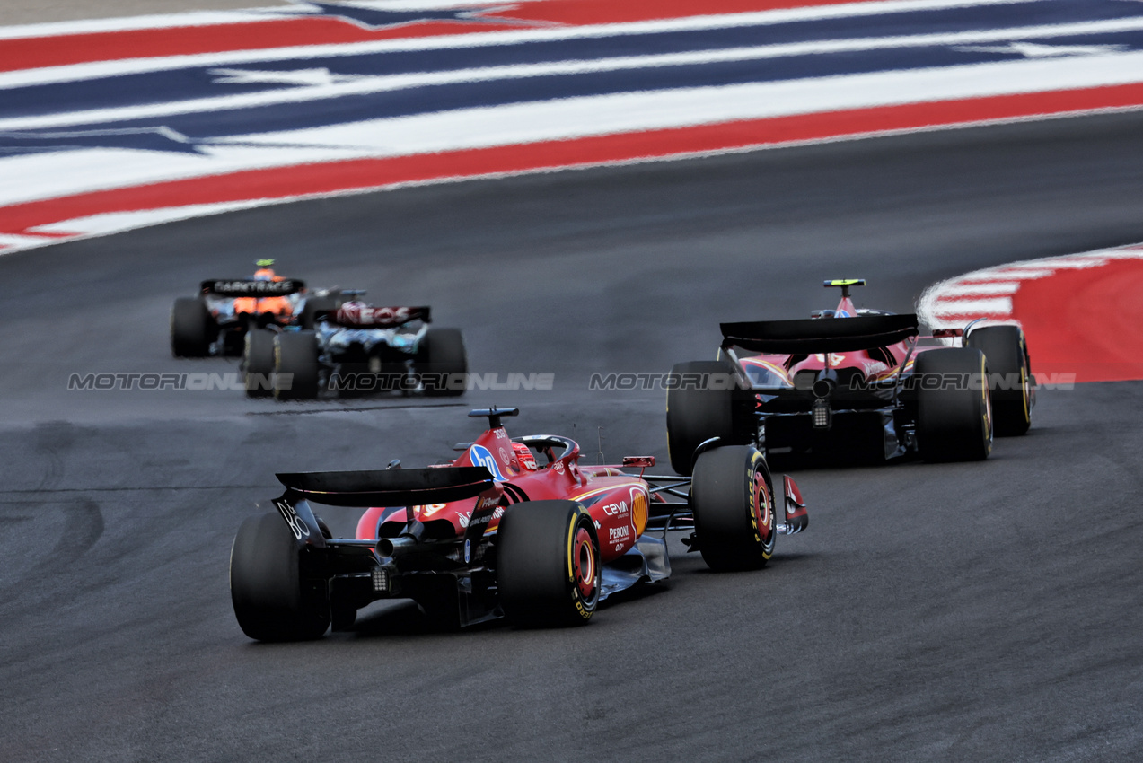 GP STATI UNITI, Charles Leclerc (MON) Ferrari SF-24.

19.10.2024. Formula 1 World Championship, Rd 19, United States Grand Prix, Austin, Texas, USA, Sprint e Qualifiche Day.

- www.xpbimages.com, EMail: requests@xpbimages.com © Copyright: Bearne / XPB Images