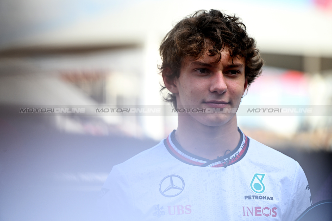 GP STATI UNITI, Andrea Kimi Antonelli (ITA) Mercedes AMG F1 Junior Driver.

19.10.2024. Formula 1 World Championship, Rd 19, United States Grand Prix, Austin, Texas, USA, Sprint e Qualifiche Day.

- www.xpbimages.com, EMail: requests@xpbimages.com © Copyright: Price / XPB Images