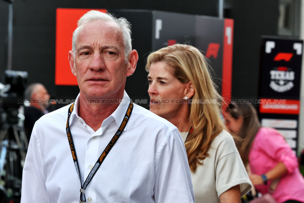 GP STATI UNITI, Greg Maffei (USA) Liberty Media Corporation President e Chief Executive Officer.

19.10.2024. Formula 1 World Championship, Rd 19, United States Grand Prix, Austin, Texas, USA, Sprint e Qualifiche Day.

- www.xpbimages.com, EMail: requests@xpbimages.com © Copyright: Moy / XPB Images