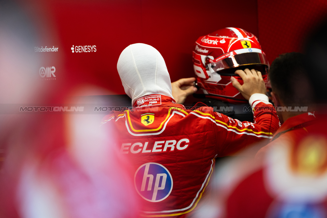 GP STATI UNITI, Charles Leclerc (MON) Ferrari.

19.10.2024. Formula 1 World Championship, Rd 19, United States Grand Prix, Austin, Texas, USA, Sprint e Qualifiche Day.

- www.xpbimages.com, EMail: requests@xpbimages.com © Copyright: Price / XPB Images