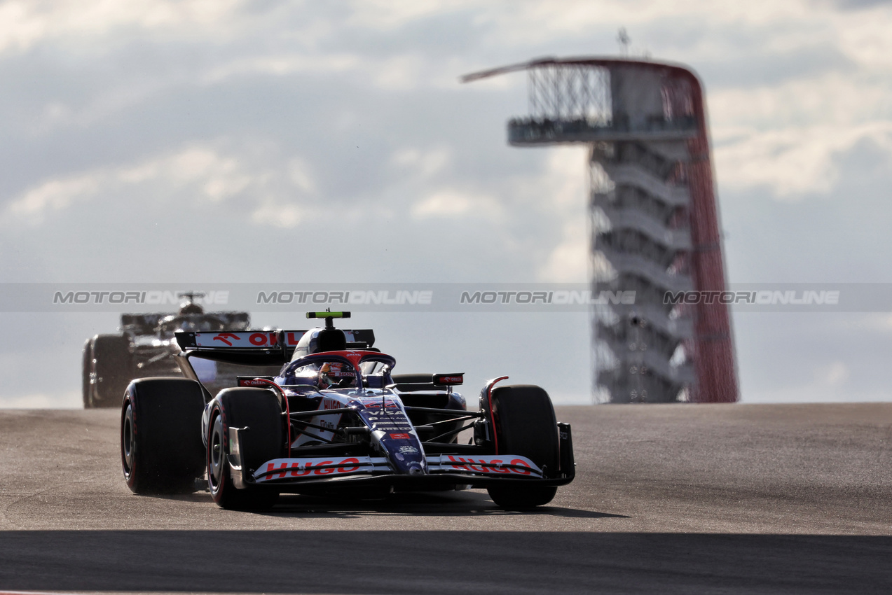 GP STATI UNITI, Yuki Tsunoda (JPN) RB VCARB 01.

19.10.2024. Formula 1 World Championship, Rd 19, United States Grand Prix, Austin, Texas, USA, Sprint e Qualifiche Day.

 - www.xpbimages.com, EMail: requests@xpbimages.com © Copyright: Rew / XPB Images