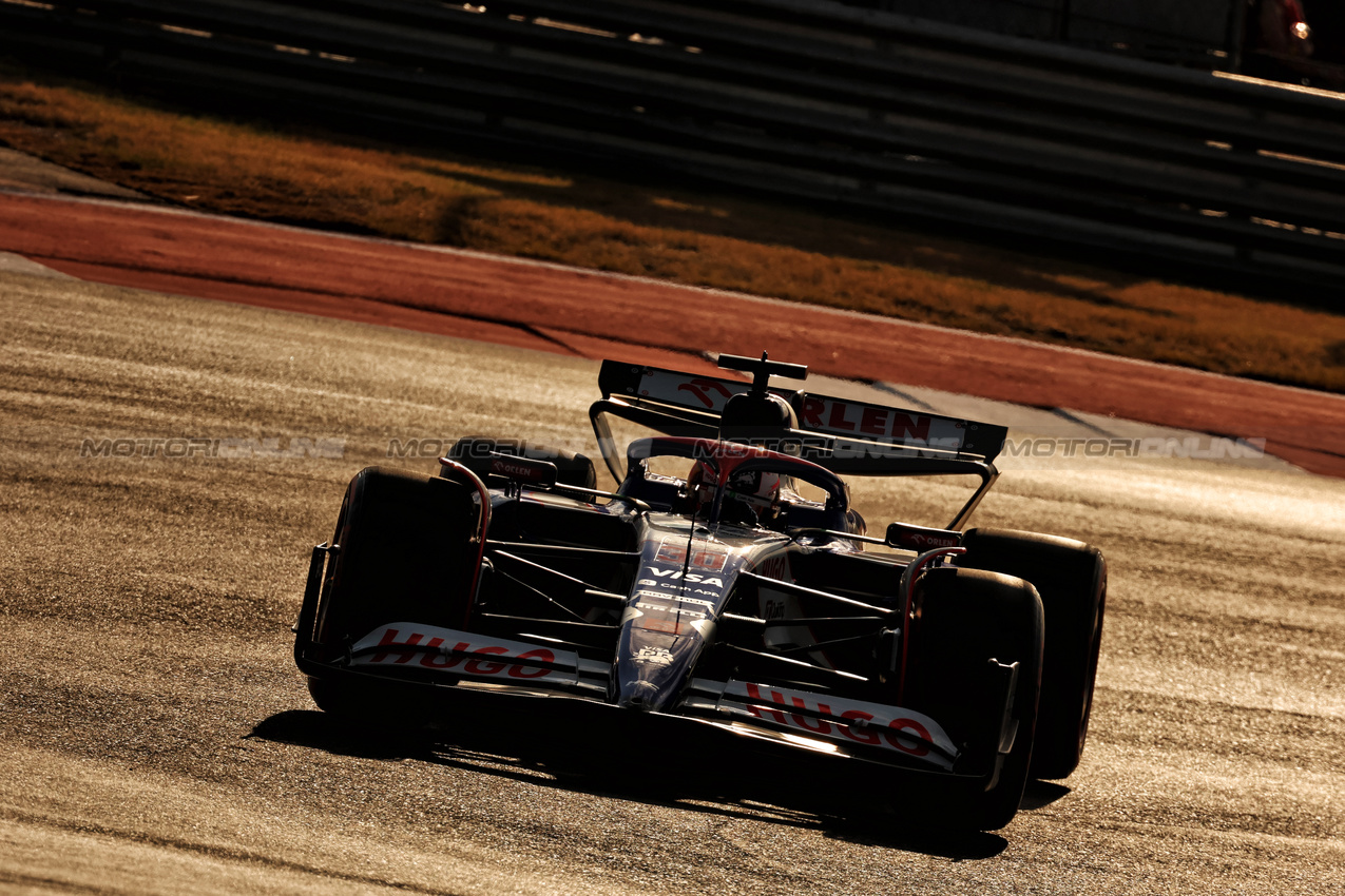 GP STATI UNITI, Liam Lawson (NZL) RB VCARB 01.

19.10.2024. Formula 1 World Championship, Rd 19, United States Grand Prix, Austin, Texas, USA, Sprint e Qualifiche Day.

 - www.xpbimages.com, EMail: requests@xpbimages.com © Copyright: Coates / XPB Images