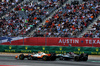 GP STATI UNITI, Lando Norris (GBR) McLaren MCL38 e George Russell (GBR) Mercedes AMG F1 W15 battle for position.

19.10.2024. Formula 1 World Championship, Rd 19, United States Grand Prix, Austin, Texas, USA, Sprint e Qualifiche Day.

 - www.xpbimages.com, EMail: requests@xpbimages.com © Copyright: Coates / XPB Images