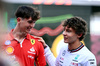 GP STATI UNITI, (L to R): Oliver Bearman (GBR) Ferrari Reserve Driver with Andrea Kimi Antonelli (ITA) Mercedes AMG F1 Junior Driver.

19.10.2024. Formula 1 World Championship, Rd 19, United States Grand Prix, Austin, Texas, USA, Sprint e Qualifiche Day.

- www.xpbimages.com, EMail: requests@xpbimages.com © Copyright: Price / XPB Images