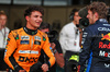 GP STATI UNITI, (L to R): pole sitter Lando Norris (GBR) McLaren in qualifying parc ferme with second placed Max Verstappen (NLD) Red Bull Racing.

19.10.2024. Formula 1 World Championship, Rd 19, United States Grand Prix, Austin, Texas, USA, Sprint e Qualifiche Day.

- www.xpbimages.com, EMail: requests@xpbimages.com © Copyright: Moy / XPB Images